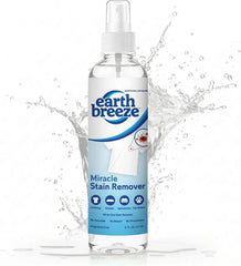 Earth Breeze Miracle Stain Remover Spray 8fl oz. | Powerful All-In-One Solution - Removes Virtually All Household Stains – No Harsh Chemicals – Effective Tough Stain Eliminator