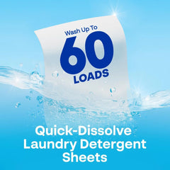Earth Breeze Fresh Scent Laundry Detergent & Lavender Dryer Sheets Bundle – 3PK Laundry (180 Loads) + 2PK Dryer Sheets (240 Loads) – Made in USA, Hypoallergenic